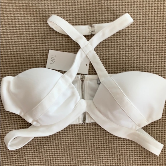 NWT TOBI 2 PIECE  CROP TOP & SHORT SKIRT SET - Picture 6 of 8